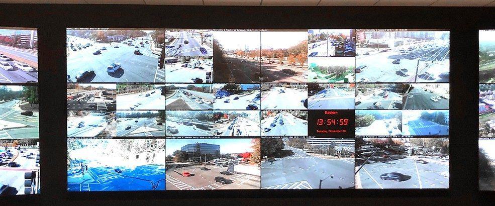 Traffic Management Center Video Wall
