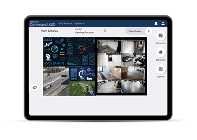 Command 360 video wall software